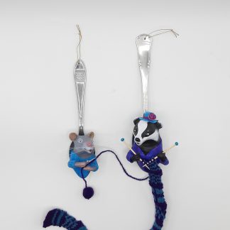 RÉSERVÉS pour Catherine, duo au tricot