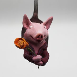 Le cochon à la fleur