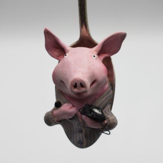 Le cochon au téléphone