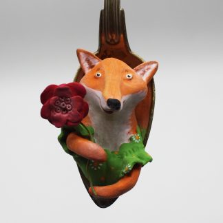 La renarde à la fleur